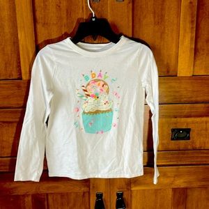 Long sleeved, white shirt from CAT and Jack size 7/8
